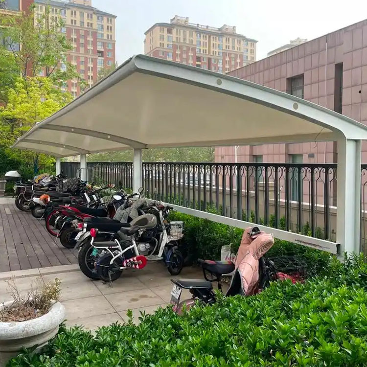 无为市膜结构电动车棚